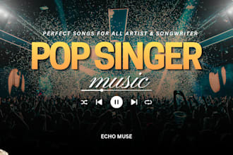 record professional duet pop vocals and backing harmonies
