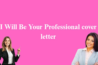 be your professional cover letter