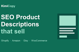 write SEO product descriptions that sell