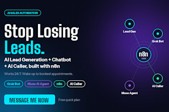 muse ai agent grok bot ai agent n8n automation ai lead generation bot ai caller