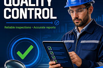 create quality control checklists, sop, and inspection plan for electronics