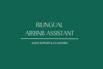 be your bilingual airbnb co host and travel assistant