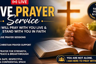 be your prayer partner for daily prayer and christian