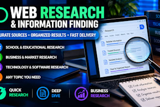 research any topic and write a detailed report with sources