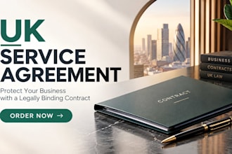 draft a custom UK freelance contractor agreement and nda