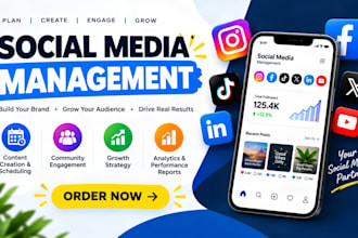 do social media manager management