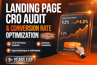 do landing page cro audit and conversion rate optimization