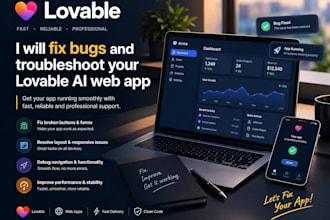 fix bugs and troubleshoot your lovable web app