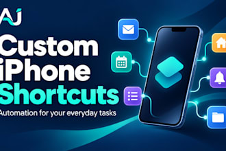 create a custom apple shortcut for your iphone