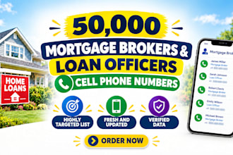 provide a verified mortgage brokers and loan officers list