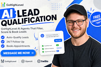 build gohighlevel ai agents for lead qualification ghl automation