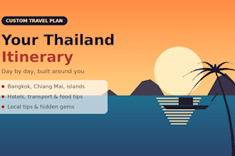 plan your thailand itinerary with local tips