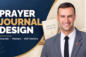 design and format prayer journals, workbooks, planners, and KDP book interiors