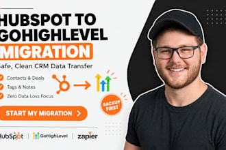migrate hubspot to gohighlevel crm data migration ghl import contact transfer