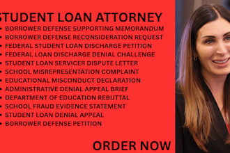 be your student loan lawyer for borrower defense petitions and denial appeals