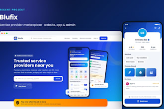 build a laravel website or web app with admin dashboard