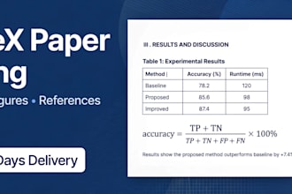 format your research paper in ieee latex format