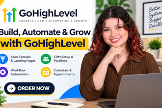 build gohighlevel funnel ghl website ghl automations crm workflows ghl funnel