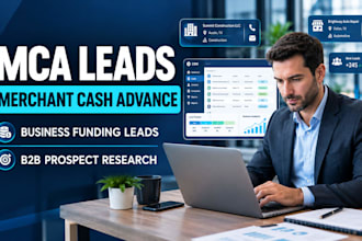 provide mca leads, merchant cash advance leads, and business funding leads