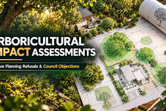 write arboricultural impact assessments to solve planning refusals