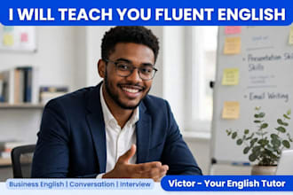 teach conversational english and business english