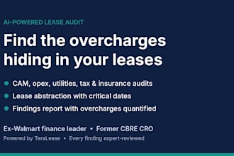 audit commercial leases and invoices with ai
