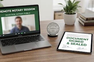 be your remote online notary and online notary public