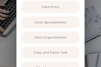 do accurate data entry and spreadsheet management