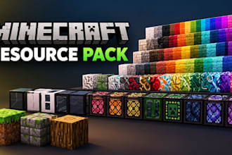 create custom minecraft texture packs and resource packs