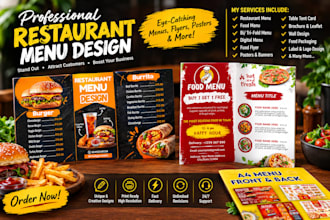 do restaurant menu design,cafe menu design