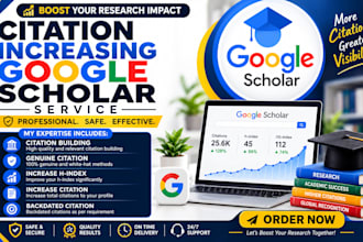 increase google scholar citation