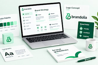 design a professional shopify store logo and brand identity