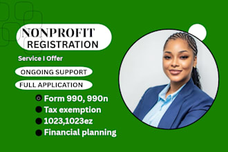 nonprofit financial planning, 501c3, form 990, 990n,  registration, 1023, 1023ez