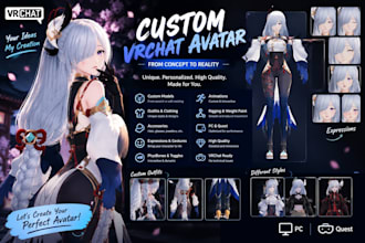 create a custom vrchat avatar from scratch
