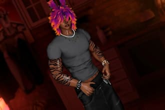 model and rig a custom 3d furry avatar and fursona for vrcha