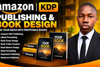 format and design your ebook, paperback and hardcover book