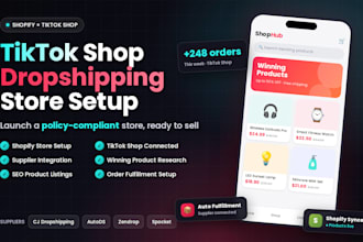 setup tik tok shop setup tiktok dropshipping shopify store tiktok shop manager