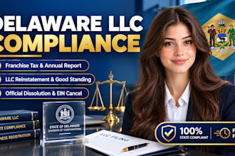 file delaware annual report franchise tax reinstate llc dissolution llc with ein