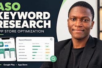 research aso keywords and optimize app store listings