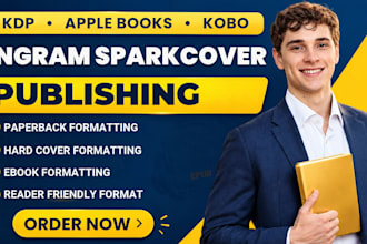 format your book for ingramspark with a print ready interior PDF