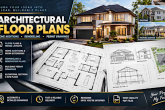 do architectural floor plans home addition and house remodelling permit drawings