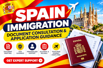 provide spain immigration document consultation and application guidance