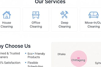 design a professional looking website