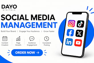 manage your social media page
