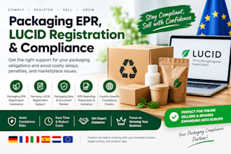 do packaging epr, lucid registration, compliance,  epr