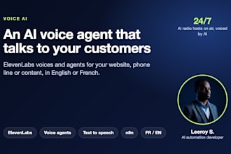 build an elevenlabs ai voice agent for your business
