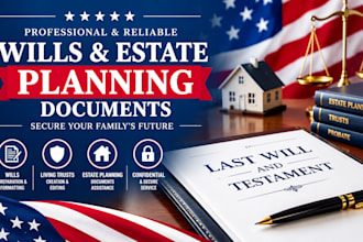prepare professional wills and estate planning documents