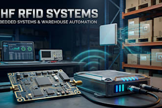 design uhf rfid embedded systems for warehouse tracking and stock automation