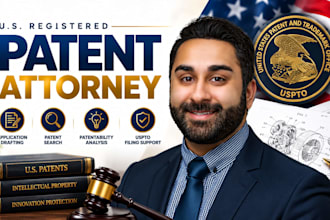 file prosecute and respond to uspto office actions for your patent