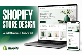 design your shopify online store web